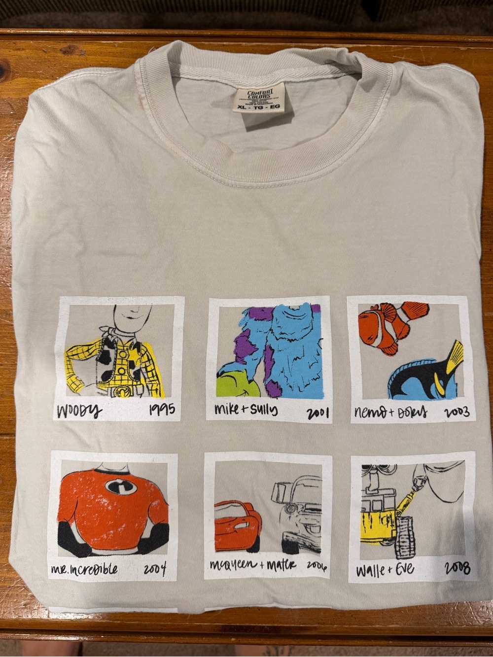 Makers of Magic and Wishes Pixar Polaroid Tee